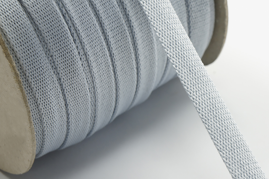 Шнур 14.0 мм 6-2341 Лента сірий світлий