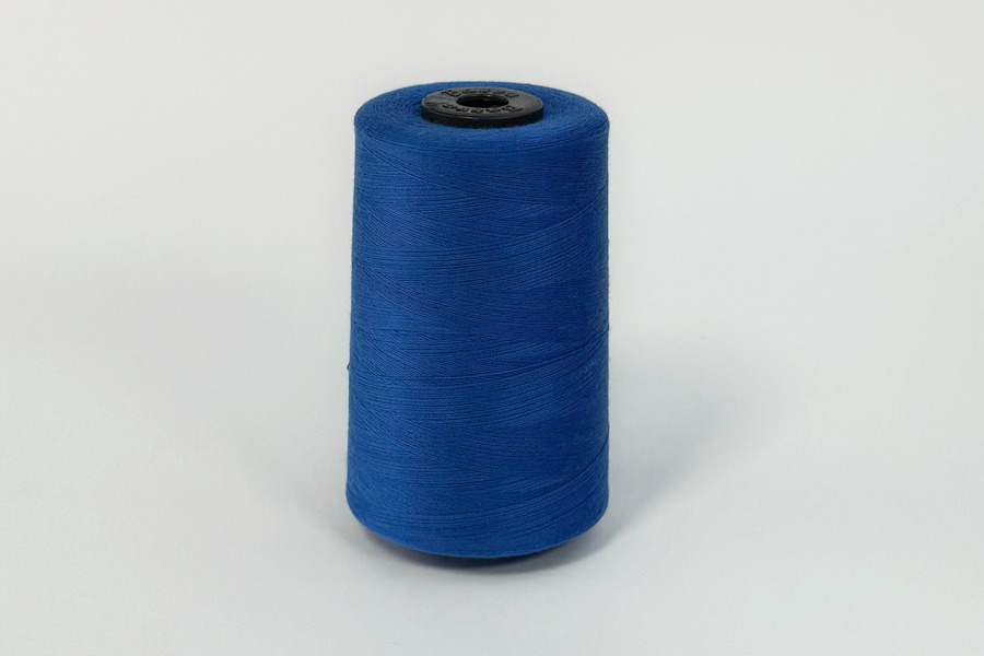 Нитки швейні №40/2 Barva штапельні поліестер 100% волошковий 5000 м 2058 2058-40/2-5000