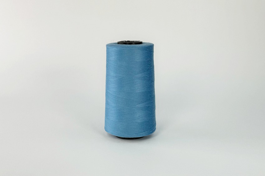 Нитки швейні №40/2 Barva штапельні поліестер 100% блакитний яскравий 5000 м 2059