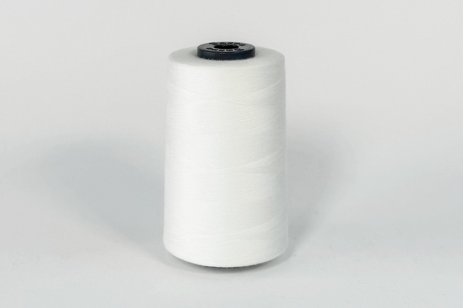 Нитки швейні №40/2 Barva штапельні поліестер 100% біло-молочний 5000 м 1022