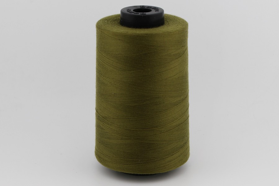 Нитки швейні №40/2 Barva штапельні поліестер 100% зелений темний 5000 м 4040