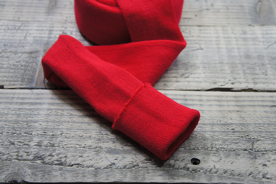Рукав манжетний червоний