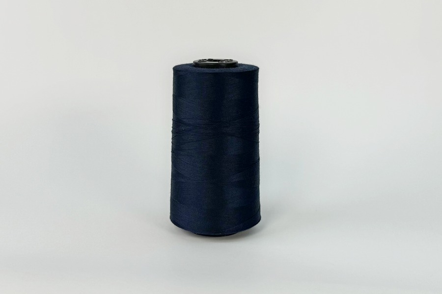 Нитки швейні №40/2 Barva штапельні поліестер 100% синій темний 5000 м 2055-40/2-5000