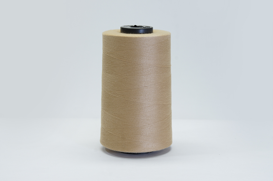Нитки швейні №40/2 Barva штапельні поліестер 100% бежевий золотистий 5000 м 7042