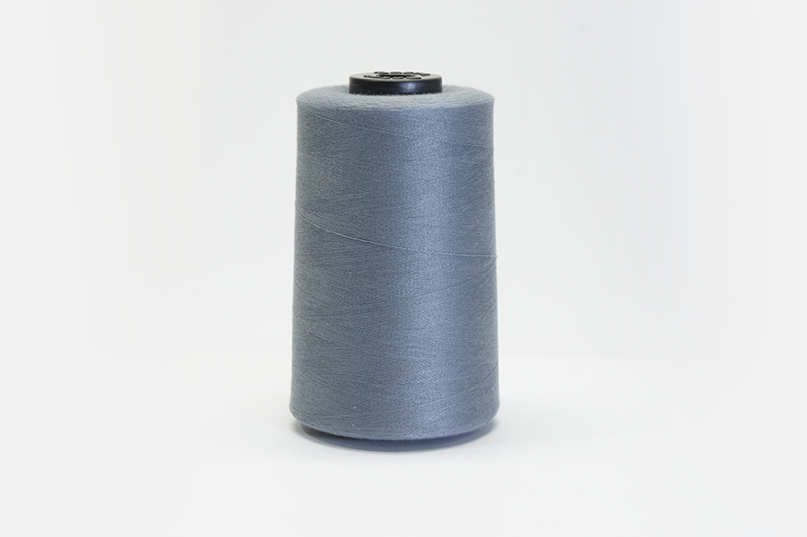 Нитки швейні №40/2 Barva штапельні поліестер 100% сірий бузковий 5000 м