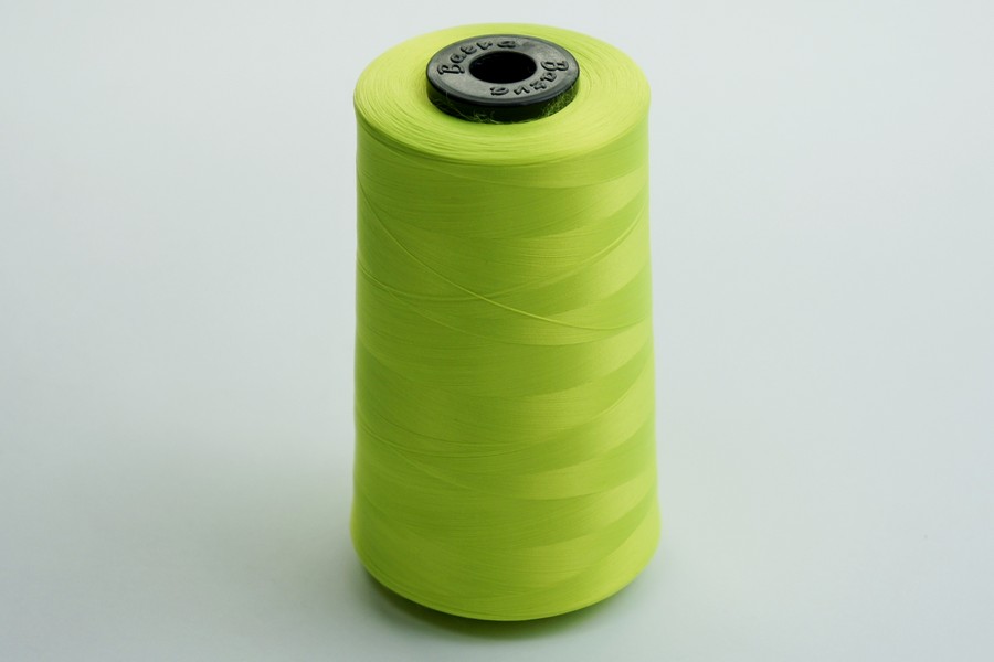 Нитки швейні 150D Barva салатовий кислотний 10000 м 3015