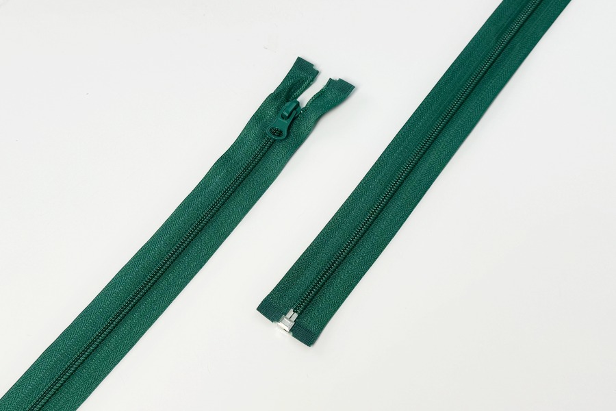 Блискавка MH Тип 5, 1 замок зелений темний 50 см