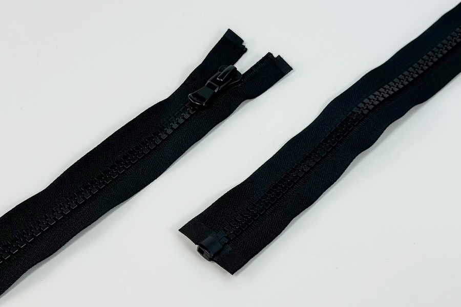 Блискавка MH Тип 10 чорний 70 см