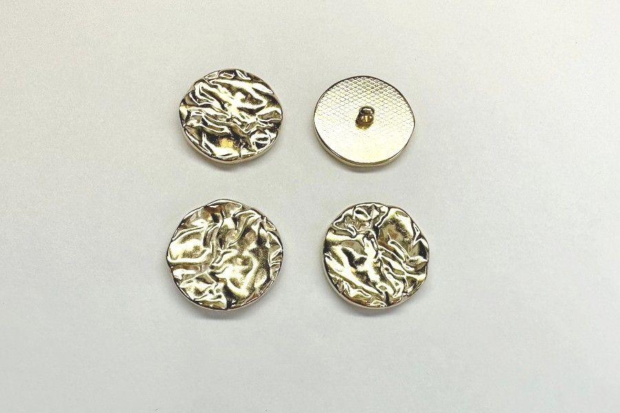 Гудзик на ніжці 23 мм Mertbutton золото SMB-263