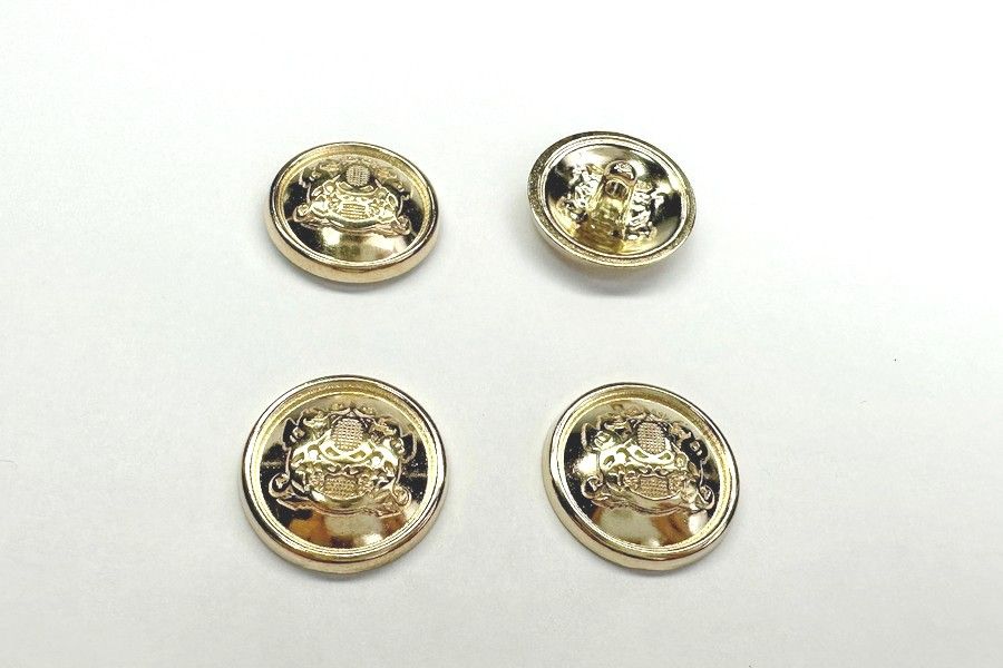 Гудзик на ніжці 20 мм Mertbutton золото SMB-319