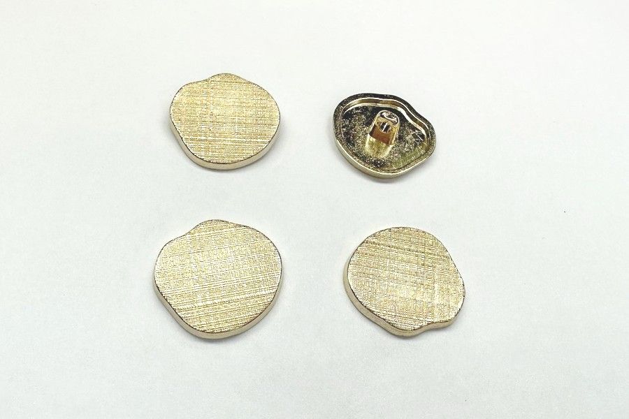 Гудзик на ніжці 20 мм Mertbutton золото SMB-211