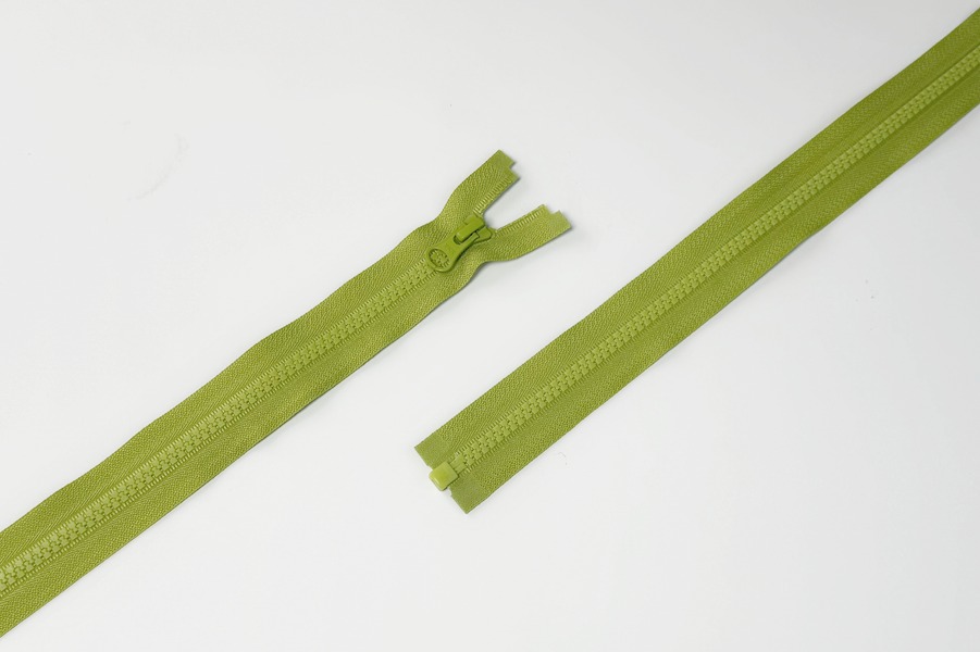 Блискавка YKK Тип 5, 1 замок салатовий 50 см