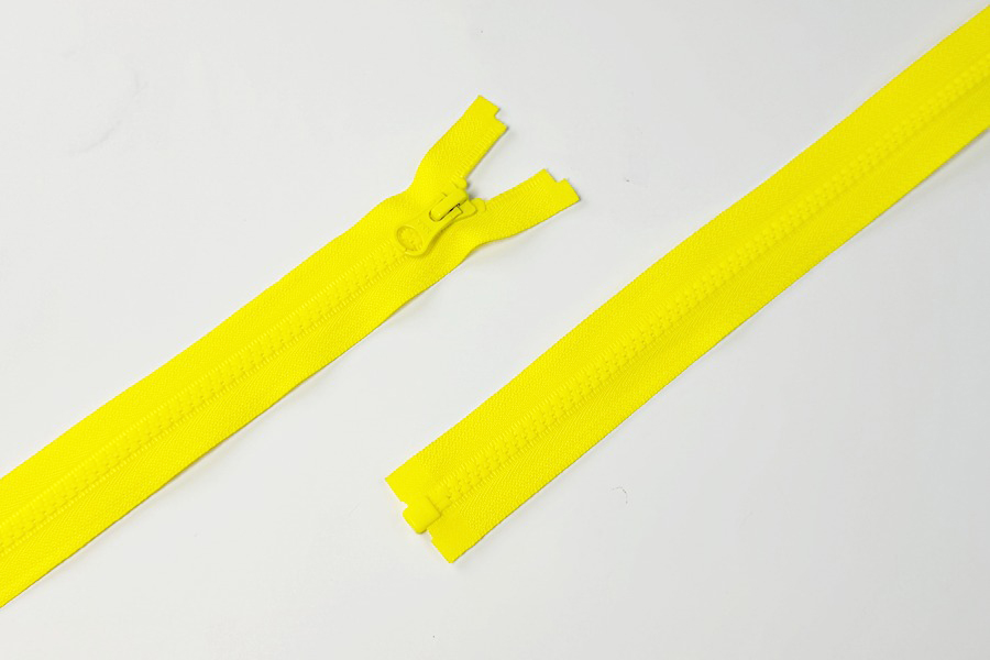 Блискавка YKK Тип 5, 1 замок жовтий яскравий 40 см