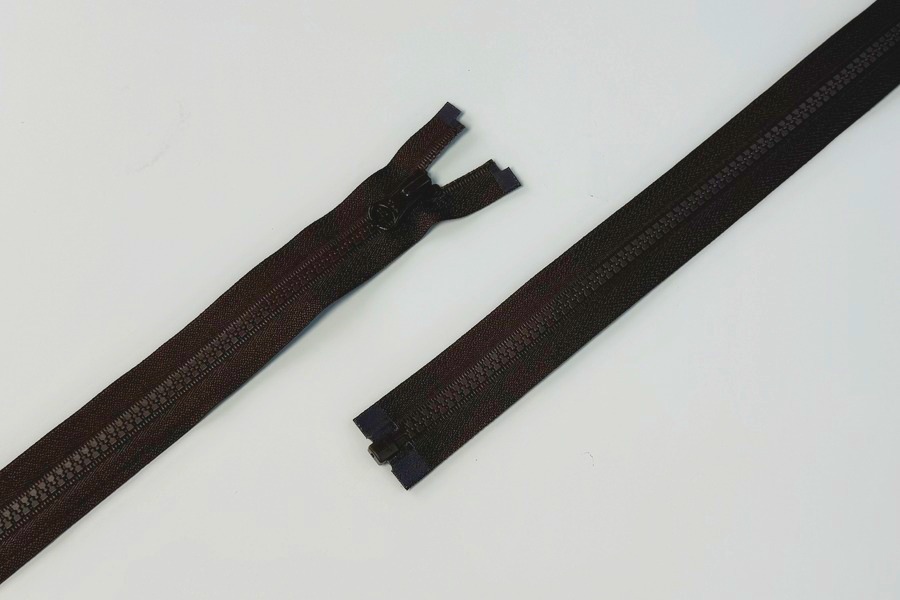 Блискавка YKK Тип 5, 1 замок шоколадний 70 см VSOR-70-868-DA8LHD