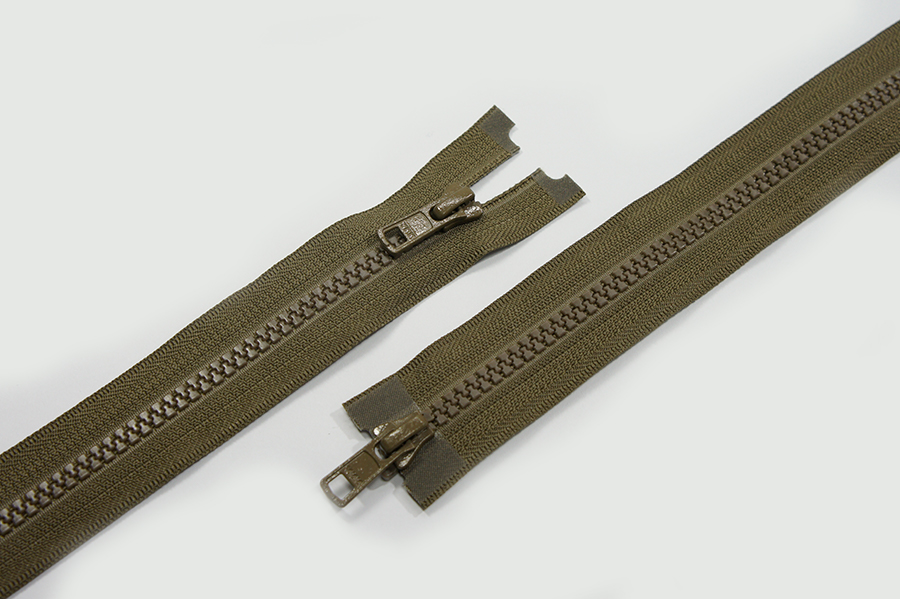 Блискавка YKK Тип 5, 2 замка хакі 110 см