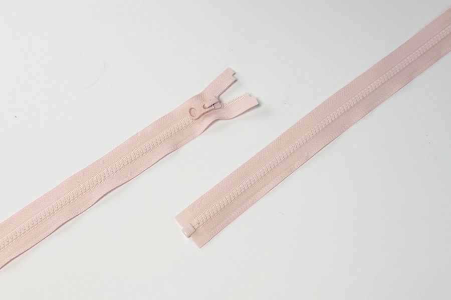 Блискавка YKK Тип 5, 1 замок рожевий світлий 50 см