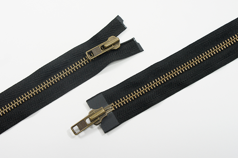 Блискавка YKK Тип 8, 2 замка чорний 80 см