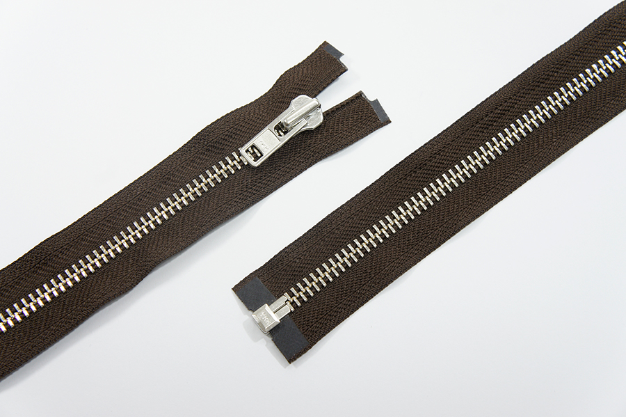 Блискавка YKK Тип 8, 1 замок коричневий темний 80 см RMNMOR-80-141-DAD