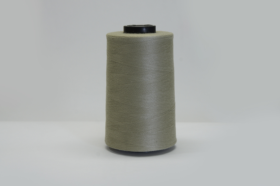 Нитки швейні №40/2 Barva штапельні поліестер 100% бежевий сірий світлий 5000 м 7060