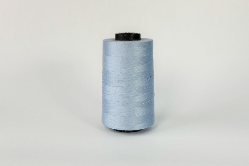 Нитки швейні №20/3 Barva штапельні поліестер 100% блакитний світлий 2000 м 2073