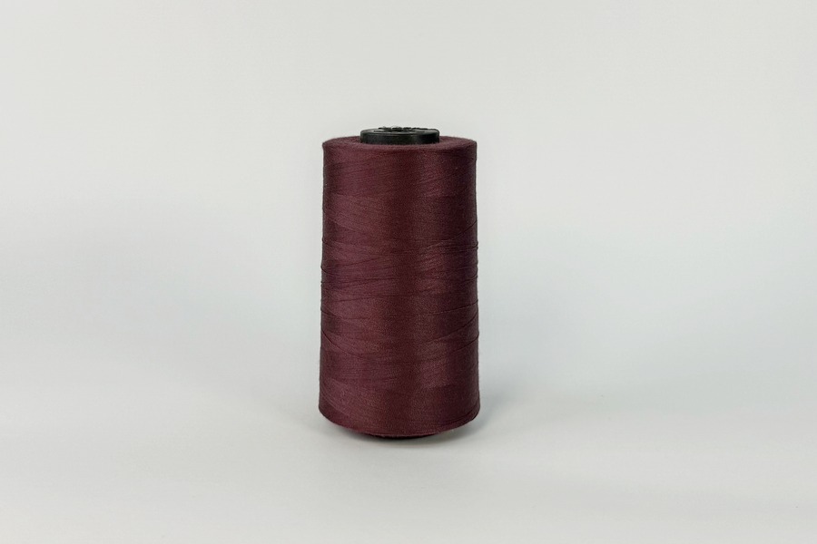 Нитки швейні №40/2 Barva штапельні поліестер 100% бордовий коричневий 5000 м 6068