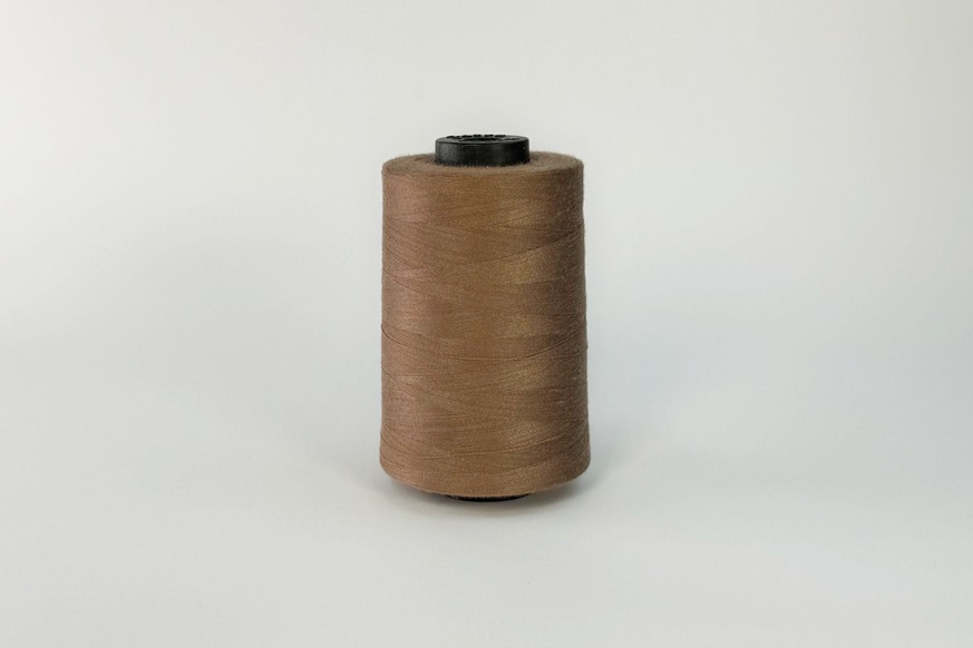 Нитки швейні №40/2 Barva штапельні поліестер 100% шоколадний світлий 5000 м 7062