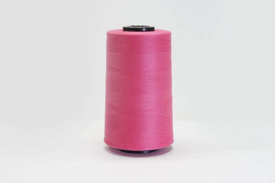 Нитки швейні №40/2 Barva штапельні поліестер 100% рожевий яскравий 5000 м 6066