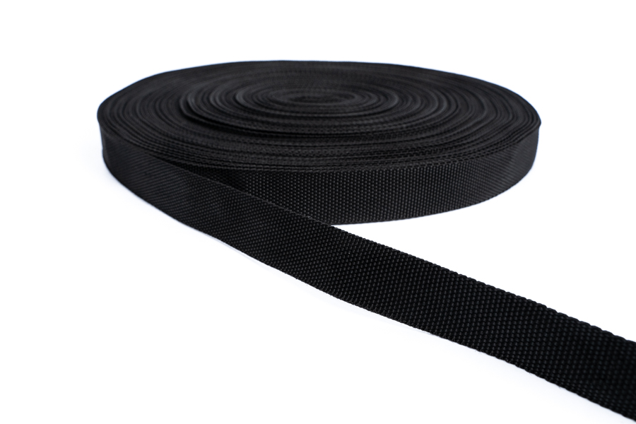 Стрічка 25 мм чорний 2824-25-0000