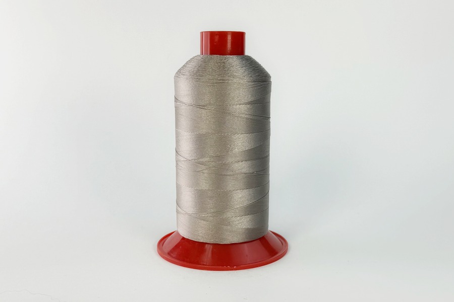 Нитки швейні №60 Barva високоміцні поліестер 100% бежевий сірий світлий 4000 м 7001