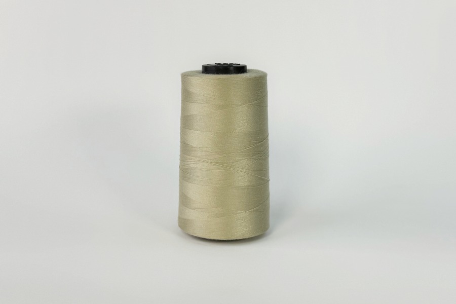 Нитки швейні №28/2 Barva армовані поліестер 100% бежевий сірий світлий 2500 м 7016