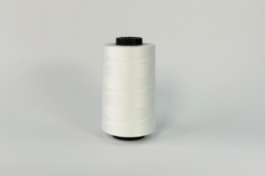 Нитки швейні №40/2 Barva штапельні поліестер 100% білий 5000 м 9999