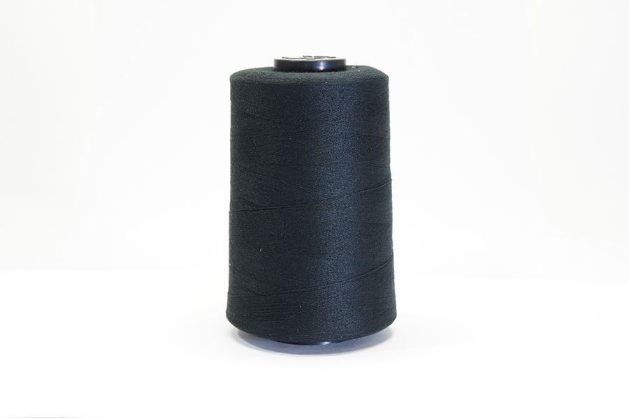 Нитки швейні №40/2 Barva штапельні поліестер 100% чорний 5000 м 0000