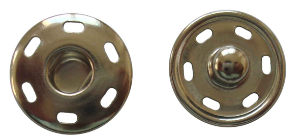 Кнопка 12 мм New Star пришивна стара латунь