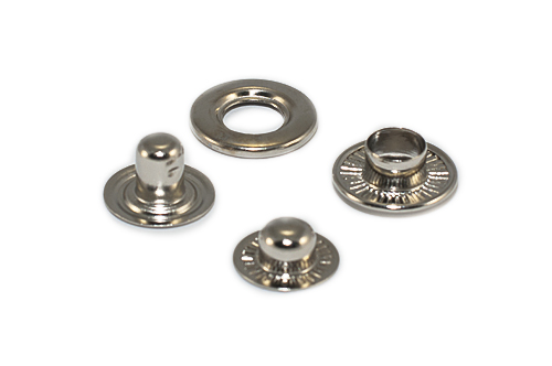 Кнопка 17 мм Beta NS New Star пробивна нікель