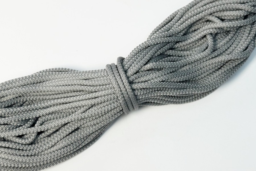 Шнур 4.0 мм для взуття 8-869 сірий світлий