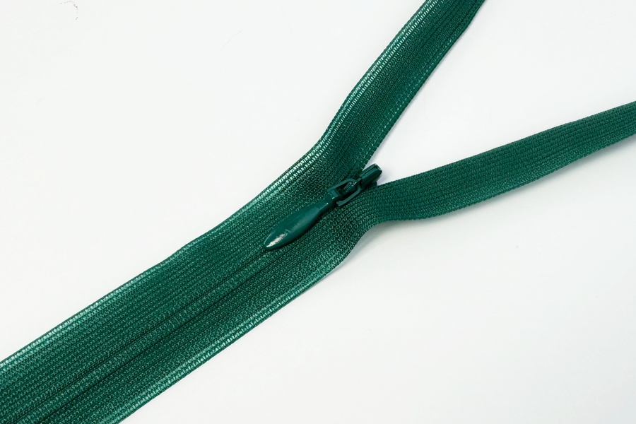 Блискавка YKK Тип 2 зелений темний 20 см CHC-20-295-DA