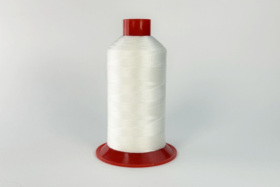 Нитки швейні №20 Barva високоміцні поліестер 100% білий 1400 м 9999