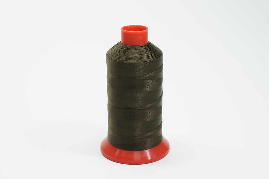 Нитки швейні №40 Barva високоміцні поліестер 100% коричневий хакі 2850 м 7075