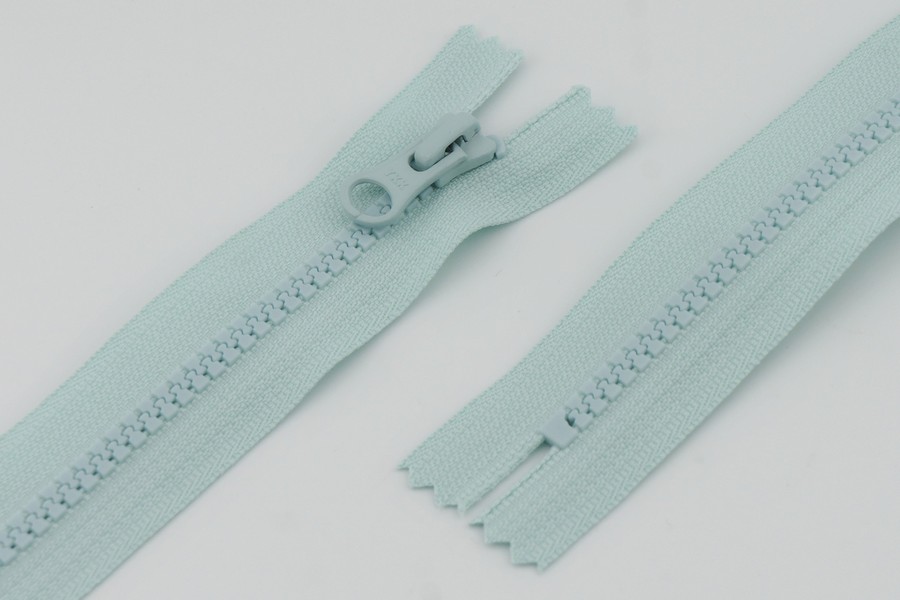 Блискавка YKK Тип 5, нероз'ємні бірюзовий блідий 18 см