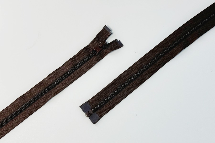 Блискавка YKK Тип 5, 1 замок шоколадний 70 см CIFOR-70-868-DA8LH