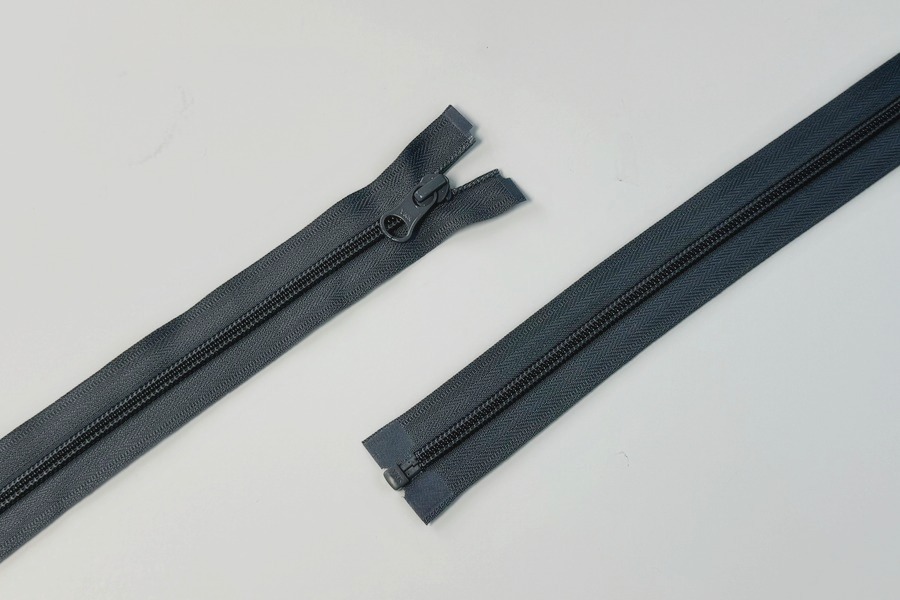 Блискавка YKK Тип 5, 1 замок сірий темний 70 см CIFOR-70-182-DA8LH