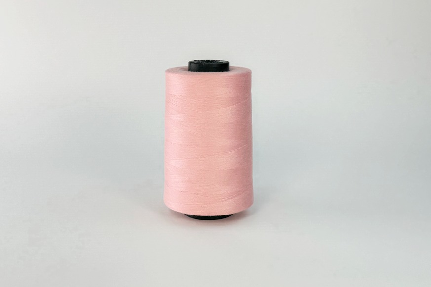 Нитки швейні №20/2 Barva штапельні поліестер 100% рожевий 2500 м 6002