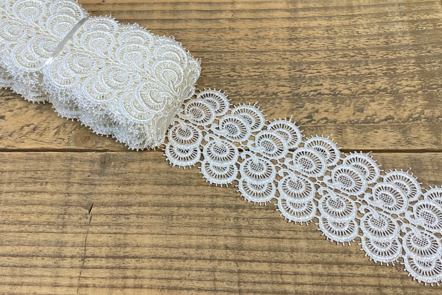 Мереживо гіпюр 60 мм SinemBro 4G4235-60-raw