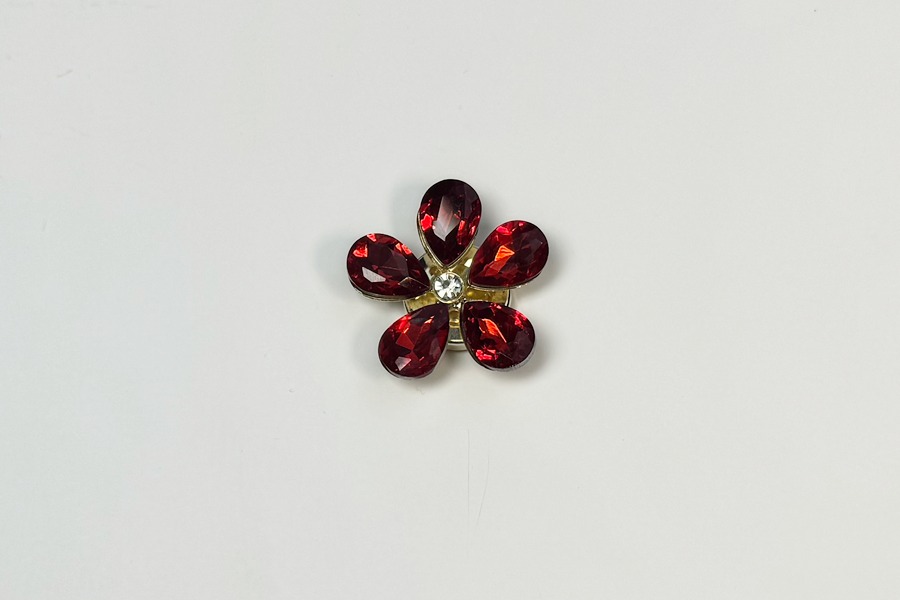 Прикраса Mertbutton червоний