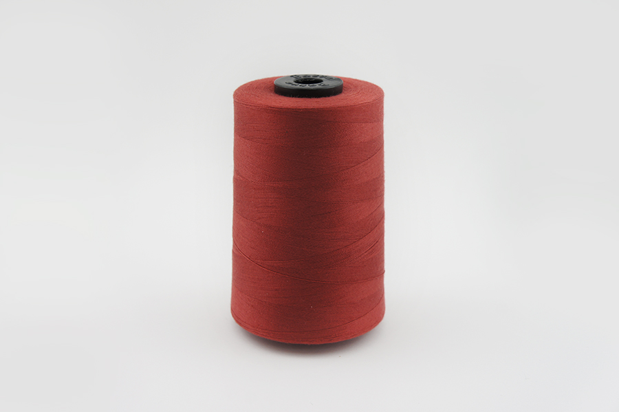 Нитки швейні №40/2 Barva штапельні поліестер 100% червоний яскравий 5000 м 6081