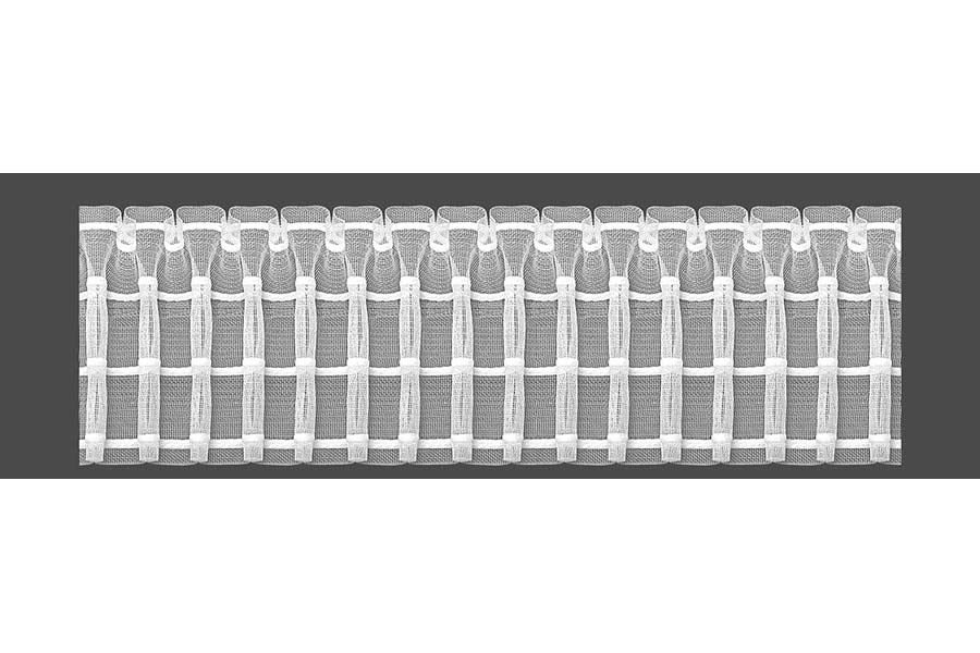 Тасьма для збірки 100 мм коеф. 1:2,5, вафельна
