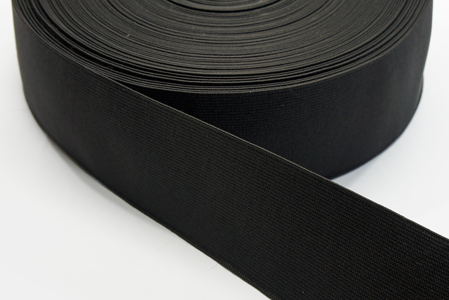 Тасьма еластична 40 мм MH ткана чорний