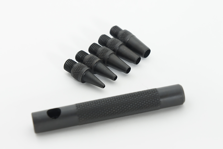 Прилад для пробиття дірок + насадки 2-6 мм MH ручний