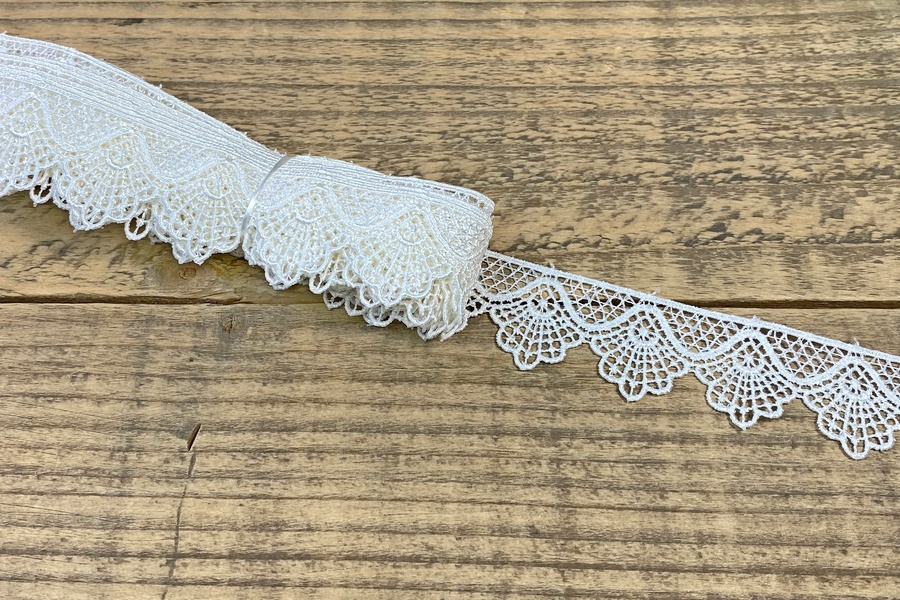 Мереживо гіпюр 30 мм SinemBro 4G4044-30-raw