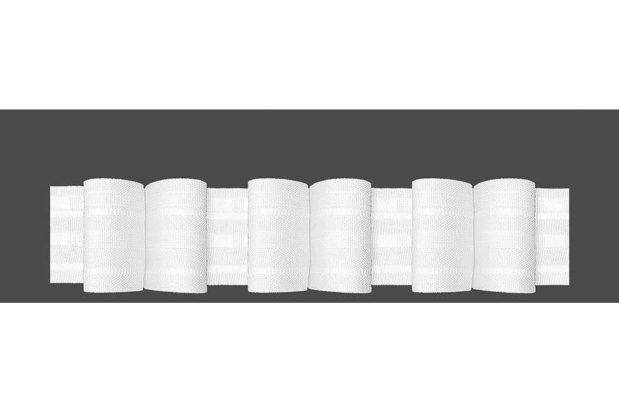 Тасьма для збірки 50 мм коеф. 1:2,5, бантова 4-50-260-1-1